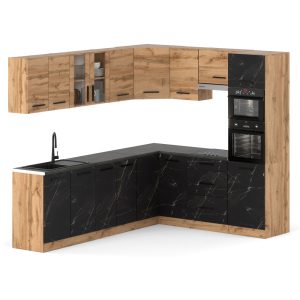 Kuchnia narożna marra 4.6m wotan dąb wotan san sebastian 576433