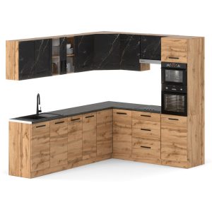 Kuchnia narożna modułowa 4.6m wotan san sebastian dąb wotan 576436