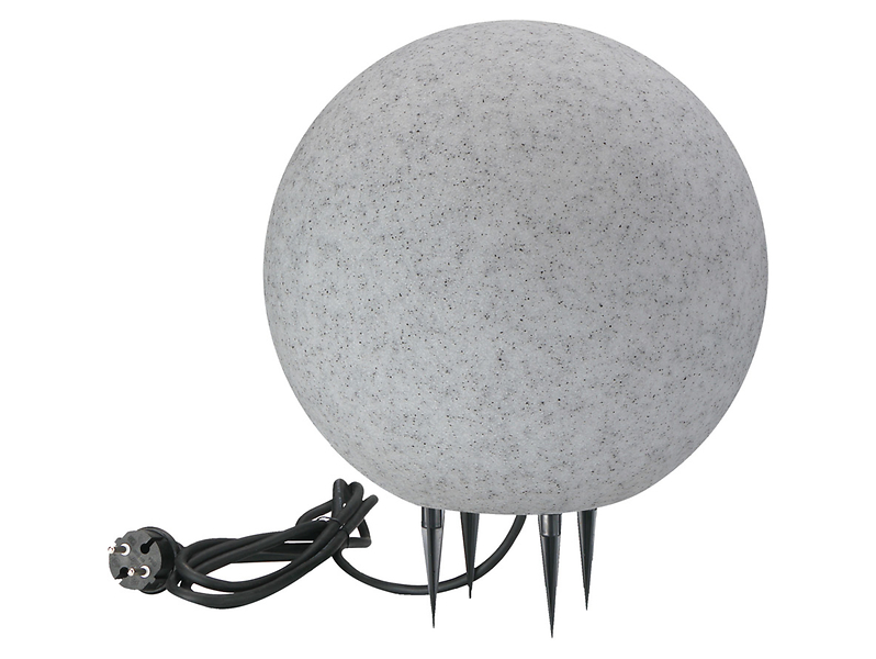 Kula ogrodowa Argento 30 cm szara 619555