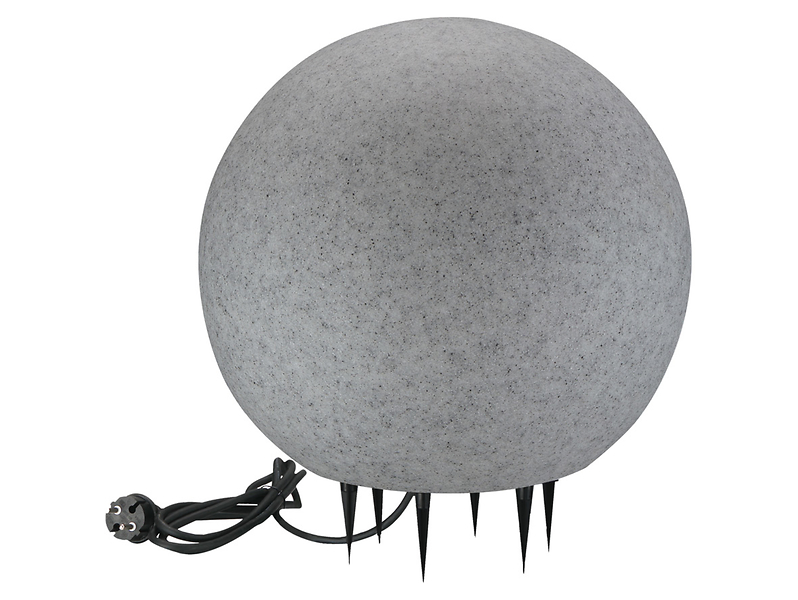 Kula ogrodowa Argento 50 cm szara 619558