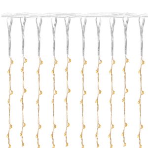 Kurtyna świetlna ciepły biały 300 Led lampki wewnętrzne USB 336003 Kurtyna świetlna ciepły biały 300 Led lampki wewnętrzne USB 336003
