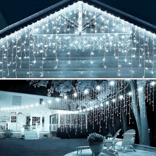 Kurtyna świetlna zewnętrzna 500 LED 11,5 m 811933