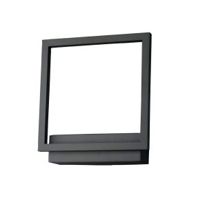 Kwadratowa lampa ścienna Opera frame LED 18W do holu czarna 187070 Kwadratowa lampa ścienna Opera frame LED 18W do holu czarna 187070