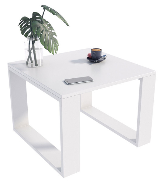 Kwadratowa minimalistyczna ława kawowa - Narix 390568