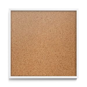 Kwadratowa tablica korkowa biała rama 50×50 cm + pinezki 529327 Kwadratowa tablica korkowa biała rama 50×50 cm + pinezki 529327