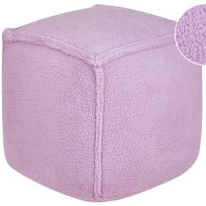 Kwadratowy puf 40x40x40 cm fioletowy 717051 Kwadratowy puf 40x40x40 cm fioletowy 717051