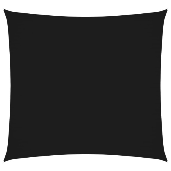 Kwadratowy żagiel ogrodowy, tkanina Oxford, 3,6x3,6 m, czarny 641999