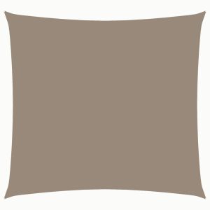 Kwadratowy żagiel ogrodowy, tkanina Oxford, 3,6×3,6 m, taupe 642030 Kwadratowy żagiel ogrodowy, tkanina Oxford, 3,6×3,6 m, taupe 642030