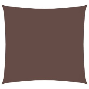 Kwadratowy żagiel ogrodowy, tkanina Oxford, 3×3 m, brązowy 642021 Kwadratowy żagiel ogrodowy, tkanina Oxford, 3×3 m, brązowy 642021