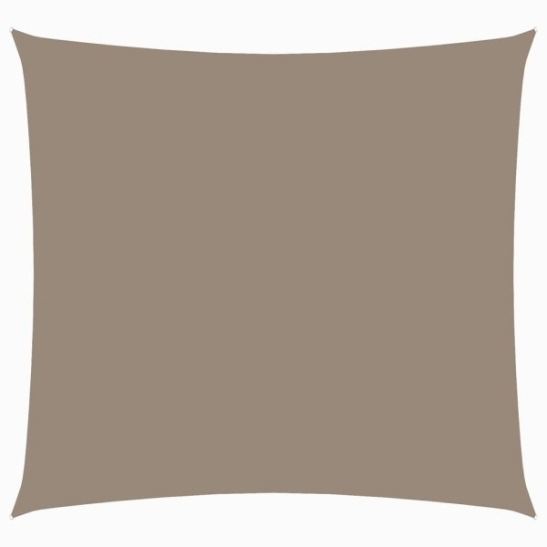 Kwadratowy żagiel ogrodowy, tkanina Oxford, 4,5x4,5 m, taupe 642024