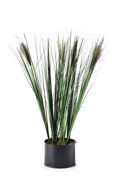 Kwiat Sztuczny 12,5xh54cm brązowo zielone kwiaty 679450