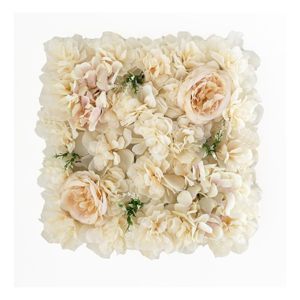 Kwiatowa ściana panel Tło ECRU 35cmx35cm WK02 186802