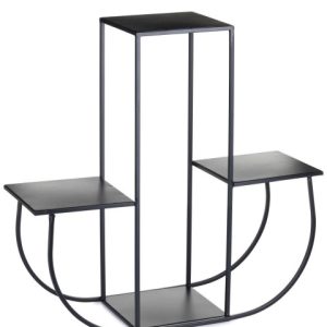 Kwietnik ARKA 70 cm industrialny czarny kwietnik 89274 Kwietnik ARKA 70 cm industrialny czarny kwietnik 89274
