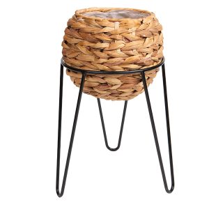 Kwietnik Hiacynt 34 cm brązowy 42364 Kwietnik Hiacynt 34 cm brązowy 42364