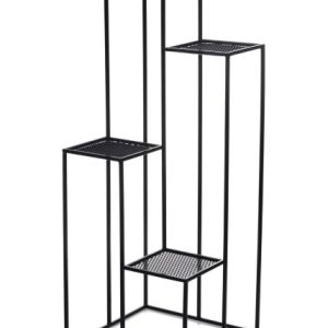 Kwietnik KASKADA czarny 110 cm siatka metalowy LOFT 88056 Kwietnik KASKADA czarny 110 cm siatka metalowy LOFT 88056