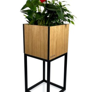 Kwietnik LOFT FIORINO dąb 22x22x50 cm 411436 Kwietnik LOFT FIORINO dąb 22x22x50 cm 411436