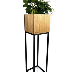 Kwietnik LOFT FIORINO dąb 22x22x80 cm 411438 Kwietnik LOFT FIORINO dąb 22x22x80 cm 411438