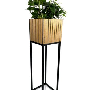 Kwietnik LOFT FIORINO lamele 22x22x80 cm 411454 Kwietnik LOFT FIORINO lamele 22x22x80 cm 411454