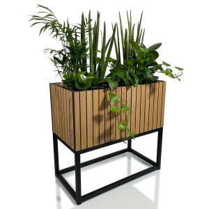 Kwietnik LOFT FIORINO lamele 42x22x40 cm 411440 Kwietnik LOFT FIORINO lamele 42x22x40 cm 411440