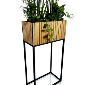 Kwietnik LOFT FIORINO lamele 42x22x80 cm 411443 Kwietnik LOFT FIORINO lamele 42x22x80 cm 411443