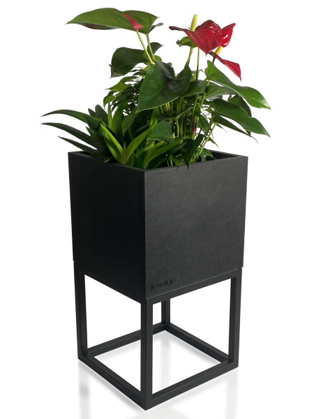 Kwietnik LOFT FIORINO metalowy 22x22x40 cm 411431