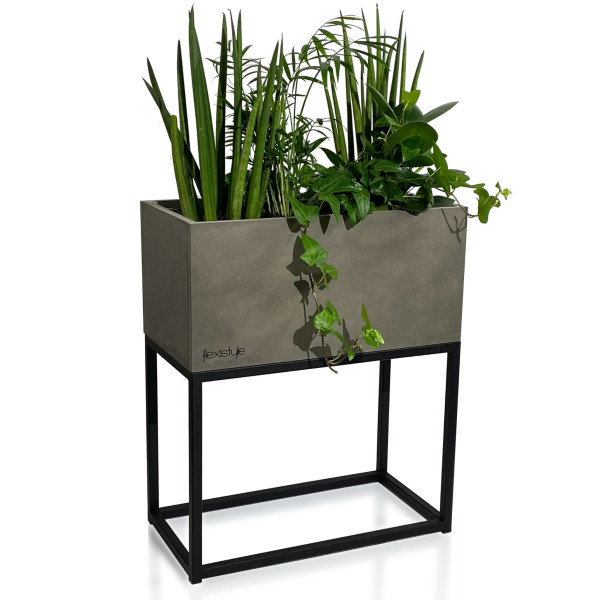Kwietnik LOFT FIORINO szary 42x22x50 cm 411430