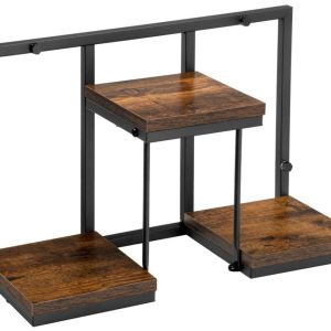 Kwietnik loftowy czarny JOSE RUSTIC postarzany dąb 608911 Kwietnik loftowy czarny JOSE RUSTIC postarzany dąb 608911