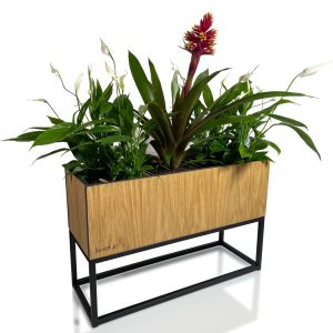 Kwietnik loftowy FIORINO dąb 62x22x40 cm 411457 Kwietnik loftowy FIORINO dąb 62x22x40 cm 411457