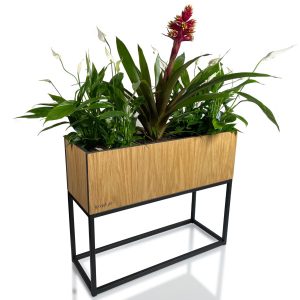 Kwietnik loftowy FIORINO dąb 62x22x50 cm 411442 Kwietnik loftowy FIORINO dąb 62x22x50 cm 411442