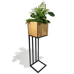 Kwietnik loftowy Harmonic Oak 22x22x80 cm 412121 Kwietnik loftowy Harmonic Oak 22x22x80 cm 412121