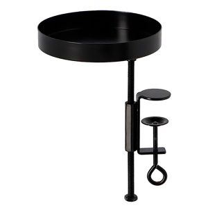 Kwietnik metalowy 14 cm czarny 56194 Kwietnik metalowy 14 cm czarny 56194