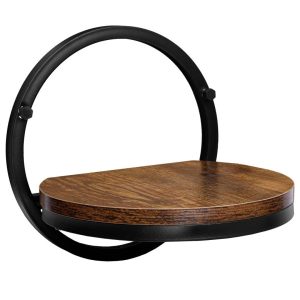 Kwietnik metalowy ścienny czarny Ebro Rustic loft 608910 Kwietnik metalowy ścienny czarny Ebro Rustic loft 608910