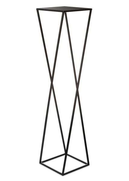 Kwietnik nowoczesny czarny stojący 100 cm LOFT 88049