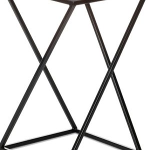 Kwietnik nowoczesny czarny stojący 40 cm 88095