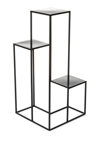 Kwietnik nowoczesny czarny stojak 85 cm LOFT 88072