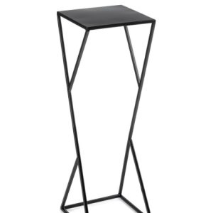 Kwietnik nowoczesny LOFT czarny 70 cm metalowy 88161
