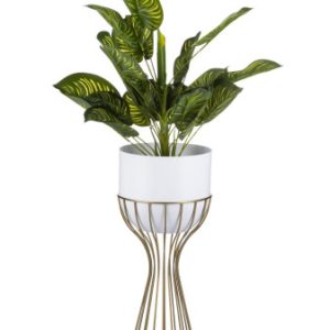 Kwietnik nowoczesny LOFT z osłonką 56 cm GLAM 89240