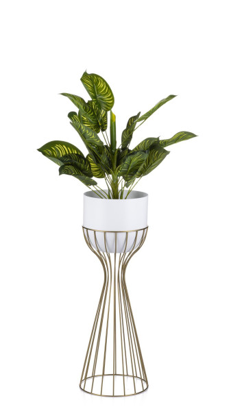 Kwietnik nowoczesny LOFT z osłonką 56 cm GLAM 89240