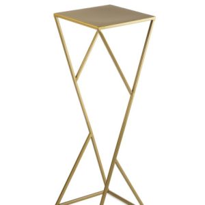 Kwietnik nowoczesny stojak na kwiaty 70 cm złoty 87873