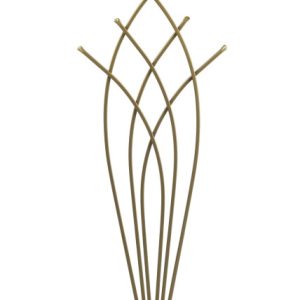 Kwietnik nowoczesny stojak złoty 100 cm GLAM 88013