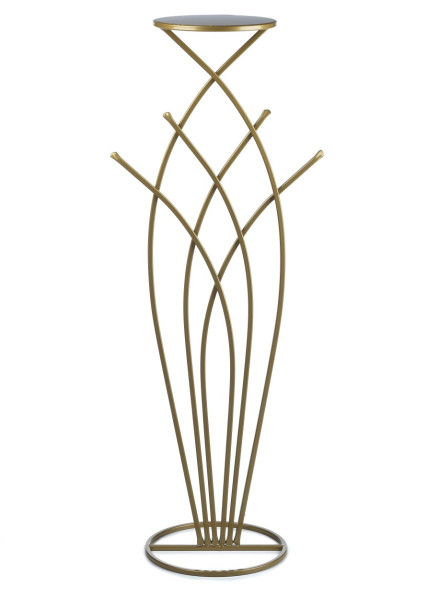 Kwietnik nowoczesny stojak złoty 100 cm GLAM 88013