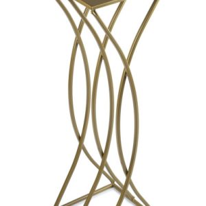 Kwietnik nowoczesny stojak złoty 75 cm GLAM 88031