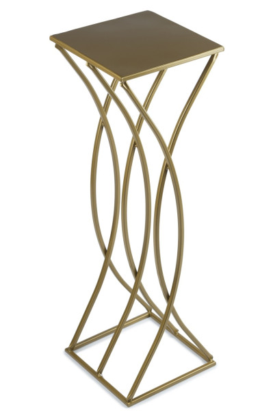 Kwietnik nowoczesny stojak złoty 75 cm GLAM 88031