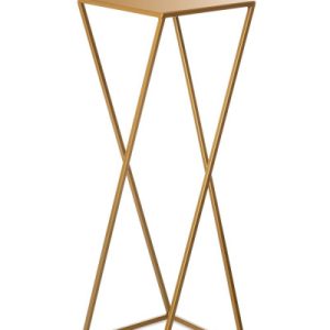 Kwietnik nowoczesny złotym stojący 70 cm 87874