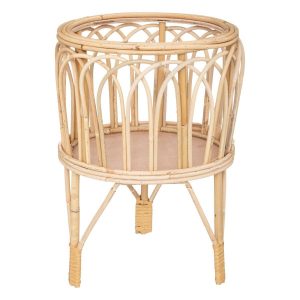 Kwietnik rattanowy na 3 nóżkach 46×34 cm 143097