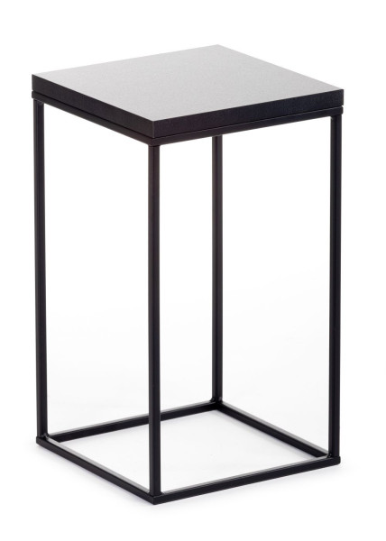 Kwietnik stojący 40 cm BasicLoft czarny 88022