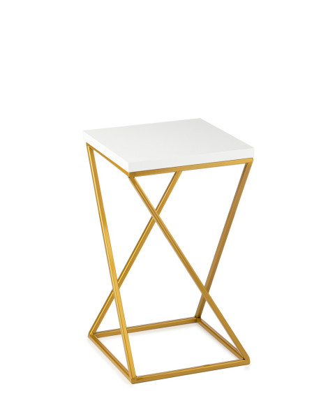 Kwietnik stojący 40 cm blat biały GLAMOUR 88162