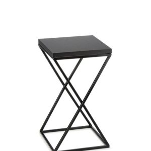 Kwietnik stojący 40 cm z blatem MDF LOFT metalowy 88029 Kwietnik stojący 40 cm z blatem MDF LOFT metalowy 88029