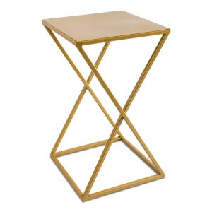 Kwietnik stojący 40 cm złoty nowoczesny GLAM 88002 Kwietnik stojący 40 cm złoty nowoczesny GLAM 88002