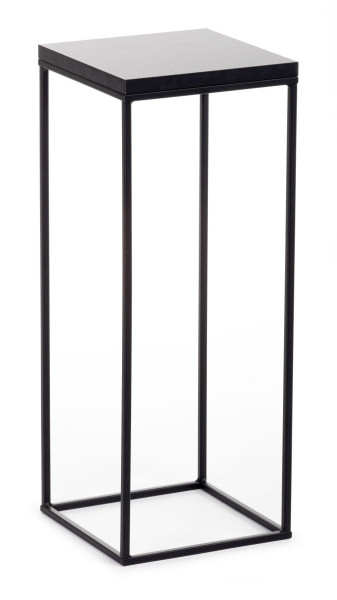 Kwietnik stojący 60 cm BasicLoft czarny 88098